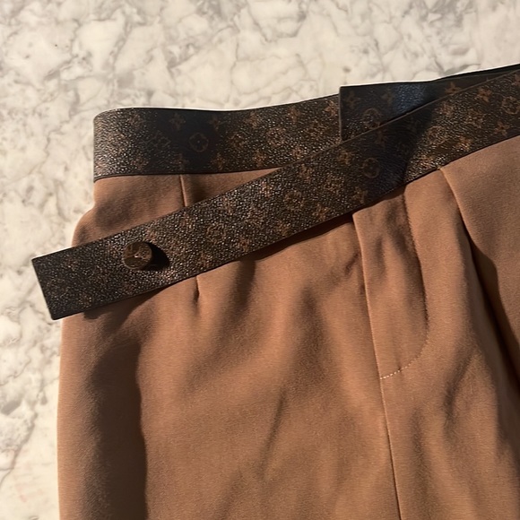 LV style monogram A line skirt - Picture 3 of 12